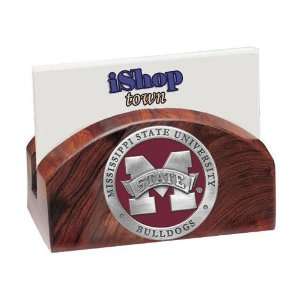  Mississippi State Bulldogs Ironwood Business Card Holder 
