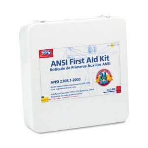 Ansi compliant first aid kit with 24 units  Industrial 