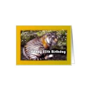   ~ Age Specific 85th ~ Fractalius Bengal Tiger Art Card Toys & Games