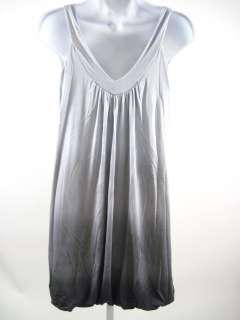 NWT EIGHT SIXTY Gray Sleeveless Tie Dye Bubble Dress S  