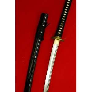  Samurai Sword Handmade 1060 Steel Antiqued Pine Katana 