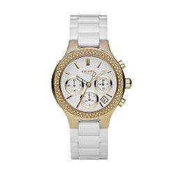 DKNY Womens White Ceramic Bracelet Watch  