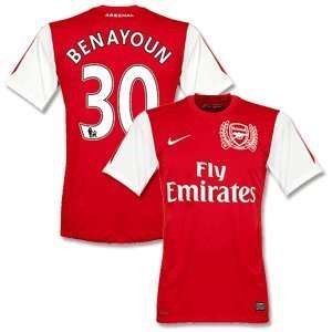 11 12 Arsenal Home Jersey + Benayoun 30