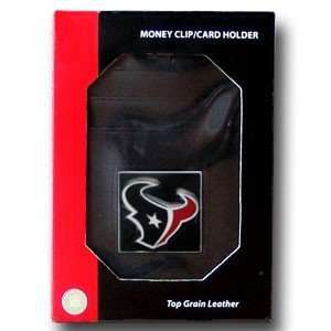  Houston Texans Executive NFL Money Clip/Card Holder w/Box 