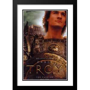  Troy 32x45 Framed and Double Matted Movie Poster   Style C 