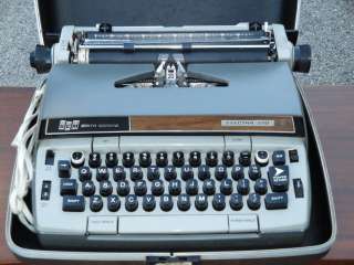 Smith Corona Electra 210 Portable Typewriter+Case AS IS  