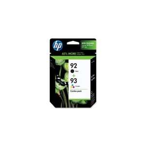  HP No. 92/93 Combo Pack Black/Color Ink Cartridge 