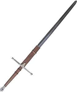William Wallace Silver Finish Medieval Sword  