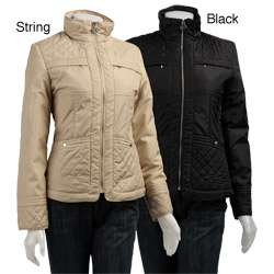 MICHAEL Michael Kors Womens Quilted Jacket  