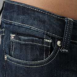 Seven 7 Womens Basic Dark Jeans  