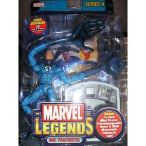   Legends Series 5 Mr Fantastic Blue Foil Version Variant Toys & Games