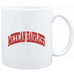  Mug White  Mexican Hairless ATHLETIC APPLIQUE 
