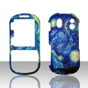 Blue Design Samsung Intensity II 2 U460 Verizon Case Cover Hard Phone 