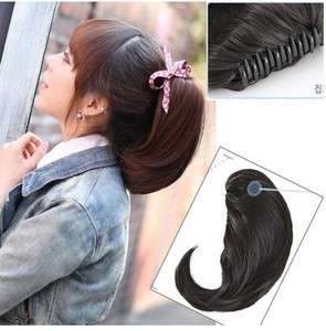   Ponytail Extension Long Claw Clip in /on Layered Hair Piece pp46