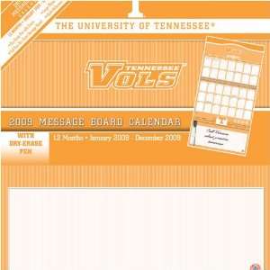 Tennessee Volunteers NCAA 12 Month Message Board Calendar  