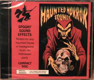 HALLOWEEN CD HAUNTED SPOOKY EFFECTS HORROR SOUNDS   NEW  