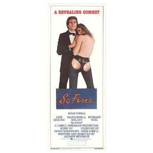  So Fine Original Movie Poster, 14 x 36 (1981)