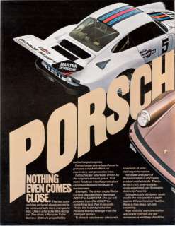 1977 Porsche 925 Racer/Turbo Carrera Photo 2pg print ad  