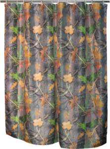 Brand New Fall Transition Camo Shower Curtain  