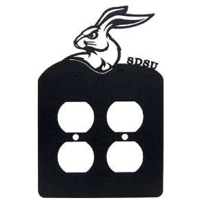  SOUTH DAKOTA STATE UNIVERSITY DOUBLE Power Outlet Plate 