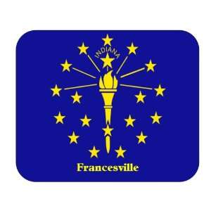  US State Flag   Francesville, Indiana (IN) Mouse Pad 