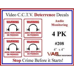 Pack #208 Commercial Grade Audio Recording & Surveillance CCTV Video 
