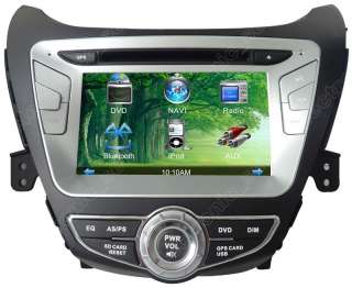   Radio Car GPS Navigation DVD Player For Hyundai Elantra 2012  