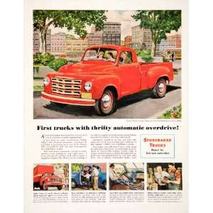 1950 Ad Studebaker Truck Motor Vehicle South Bend Indiana 