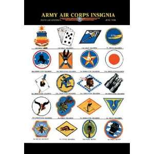   Army Air Corps Insignia 12x18 Giclee on canvas