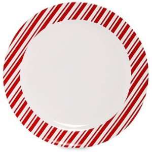    Grant Howard Peppermint Theme Dinner Plate 10.5