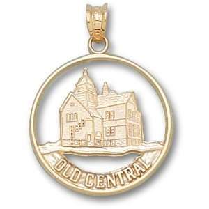  Oklahoma State University Old Central Pendant (Gold Plated 