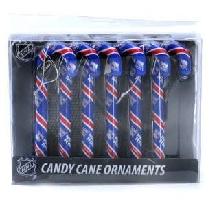 New York Rangers Candy Cane Ornament Box Set  Sports 