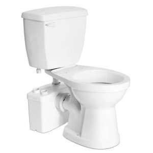   Sanitop Two Piece Round Toilet with Macerating Pump