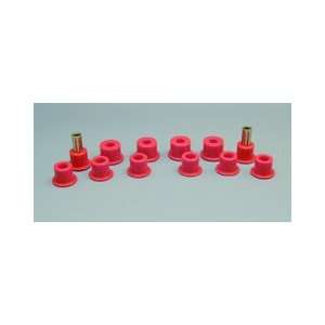  Prothane 14 1003 Red Rear Spring Eye and Shackle Bushing 