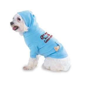 Give Blood Tease a Chinese Crested Hooded (Hoody) T Shirt with pocket 