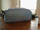 Blue Gingham NU 4 Slice oblong Toaster Appliance Cover Specially Made