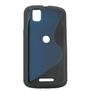  SmartSeries Motorola XT610 Droid Pro Black/Blue Wave Case 