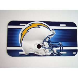 SAN DIEGO CHARGERS LICENSE PLATE