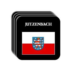 Thuringia (Thuringen)   JUTZENBACH Set of 4 Mini Mousepad Coasters