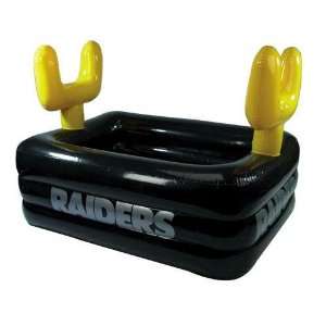Oakland Raiders NFL Inflatable Field Kiddie Pool w/Goal Posts 