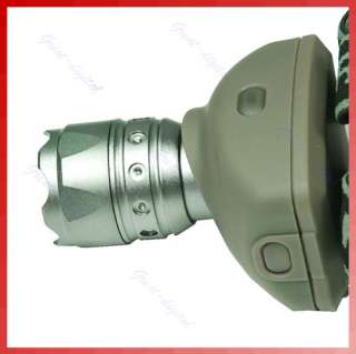 300Lm Cree Q3 Zoom LED Headlamp Light Flashlight Torch  