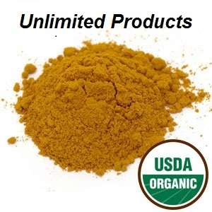 Turmeric Root Powder Organic 4 Oz Curcumin, Jiang Huang  