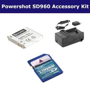  Canon Powershot SD960 IS Digital Camera Accessory Kit 