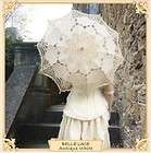Battenburg Ivory Lace Parasol Umbrella Wedding Bridal A