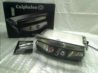 Calphalon HE600CG Removable Plate Nonstick Countertop Grill  