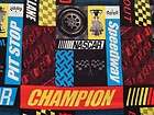 new nascar tire trophy champion checkered flag racing race patch