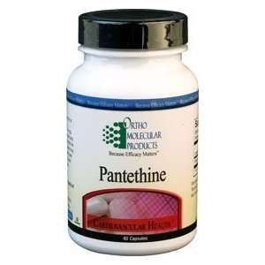 Ortho Molecular Products, Pantethine, 60 Capsules