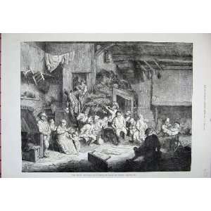  1881 Dance People House Interior Adrian Van Ostade Art