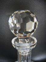 ANTIQUE CUT LEAD CRYSTAL SHIP DECANTER PICTURED SUPER**  