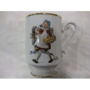 Norman Rockwell Porcelain Tea Mug Hide Your Eyes 1981
